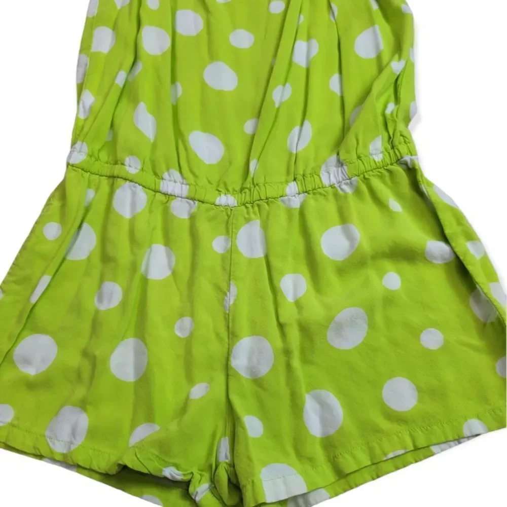 Pogo Club polka dot romper 10/12